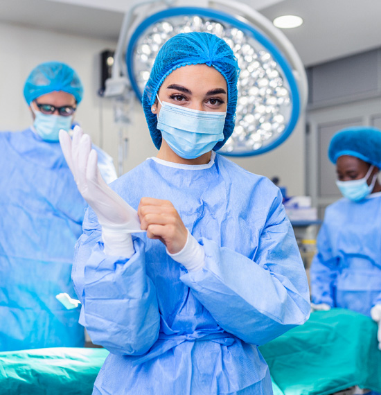 Младшая медсестра операционная